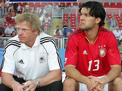 Olli und Michael Ballack